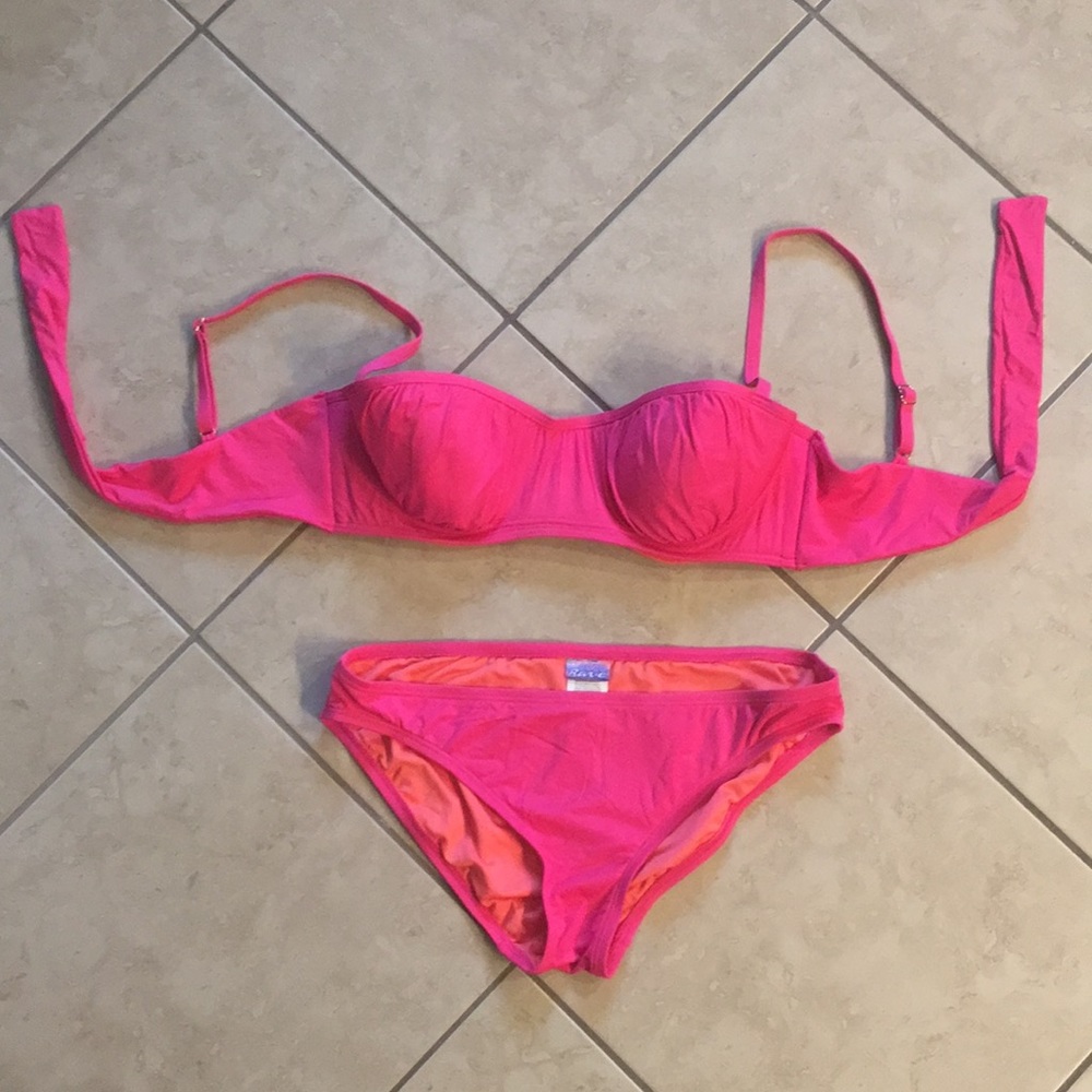 CocoRave Hot Pink Swim Suit